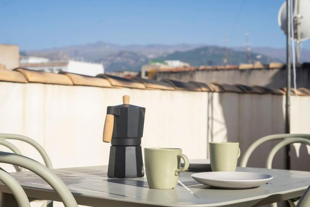 Ferienwohnung Atico Duplex Terraza Privada Centro Granada Exterior foto