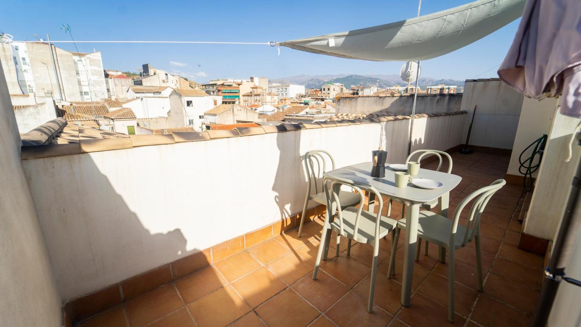 Ferienwohnung Atico Duplex Terraza Privada Centro Granada Exterior foto